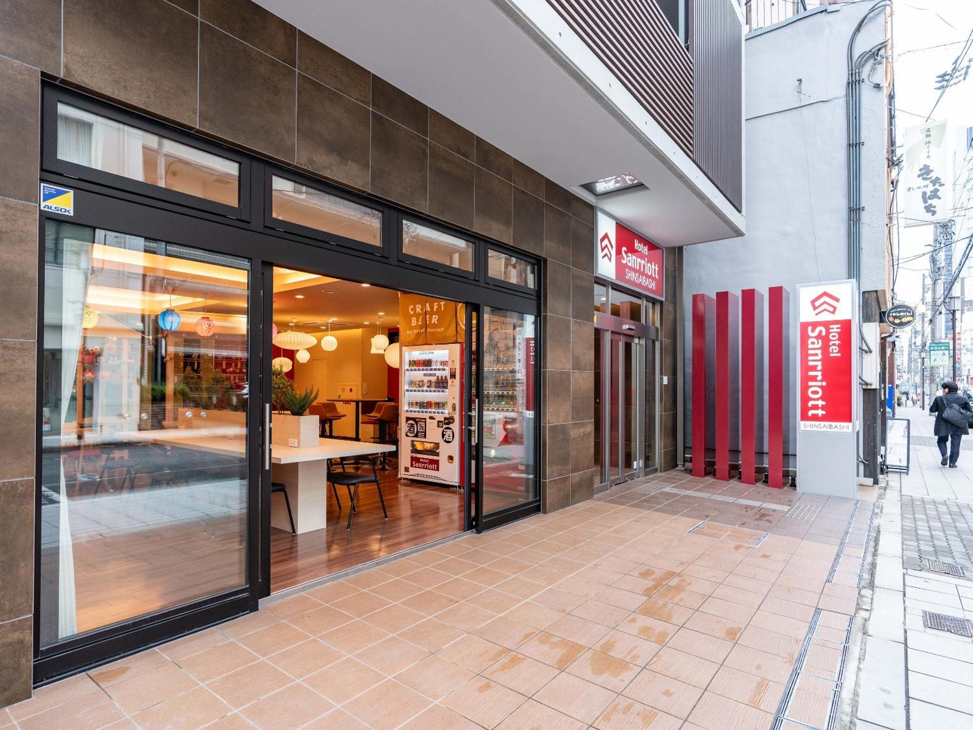 Hotel Sanrriott Shinsaibashi Osaka Exterior photo